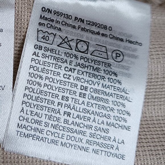 H & M Women's Teddy Cardigan Beige Soft and Fluffy size S - Picture 6 of 10